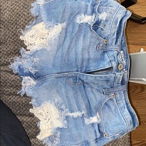 Jean shorts